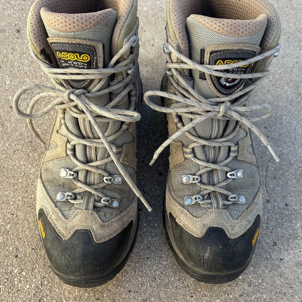 Asolo hiking boots